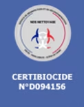 Qualification Certibiocide N° D094156